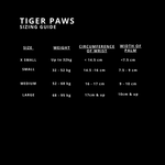 Load image into Gallery viewer, Tiger Paws - Black
